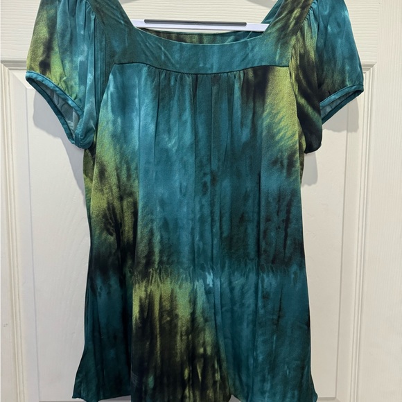 Turquoise blouse - Picture 3 of 3